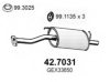 ASSO 42.7031 End Silencer